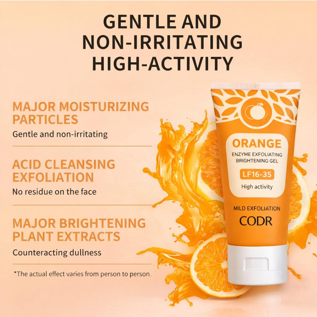 🍊Orange Enmes Exfoliating Brightening Gel 🚺Full Body Use