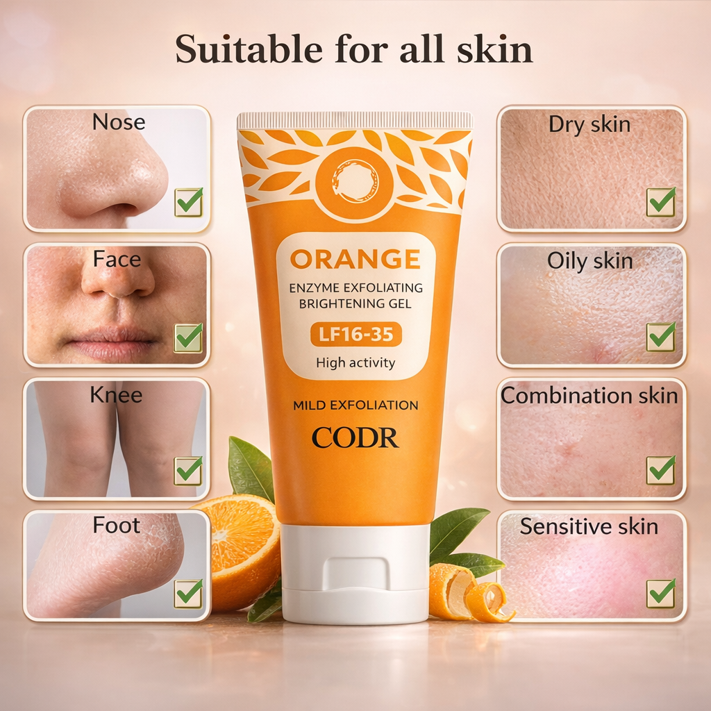 🍊Orange Enmes Exfoliating Brightening Gel 🚺Full Body Use